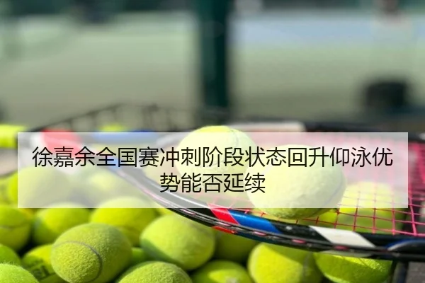 徐嘉余全国赛冲刺阶段状态回升仰泳优势能否延续